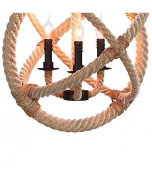 LOFT1194-3 Подвесная люстра LOFT IT Rope-foto3