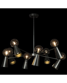 10046/8 Black Люстра на штанге LOFT IT Halley-foto2