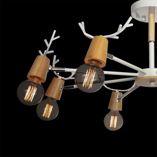 10024/8 White Люстра на штанге LOFT IT Sven-foto4