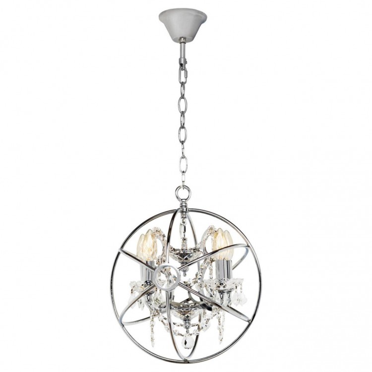 LOFT1896/4 Подвесная люстра LOFT IT Foucaults orb crystal