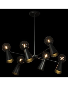 10046/6 Black Люстра на штанге LOFT IT Halley-foto2