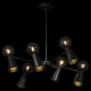 10046/6 Black Люстра на штанге LOFT IT Halley-foto2