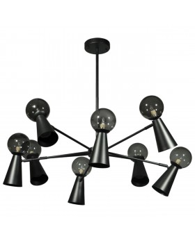 10046/8 Black Люстра на штанге LOFT IT Halley-foto3