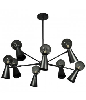 10046/8 Black Люстра на штанге LOFT IT Halley-foto3