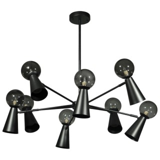 10046/8 Black Люстра на штанге LOFT IT Halley-foto3