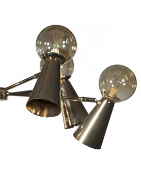 10046/6 Gold Люстра на штанге LOFT IT Halley-foto4