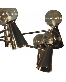 10046/10 Gold Люстра на штанге LOFT IT Halley-foto4