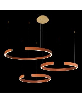 10025/3 Orange Подвесной светильник LOFT IT Ring-foto2
