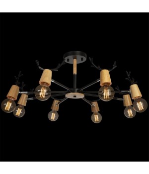 10024/8 Black Люстра на штанге LOFT IT Sven-foto2