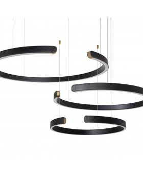 10025/3 Black Подвесной светильник LOFT IT Ring-foto3