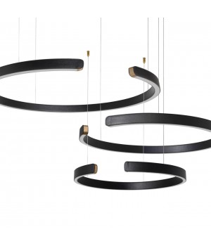 10025/3 Black Подвесной светильник LOFT IT Ring-foto3