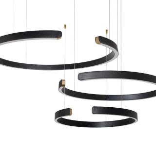 10025/3 Black Подвесной светильник LOFT IT Ring-foto3