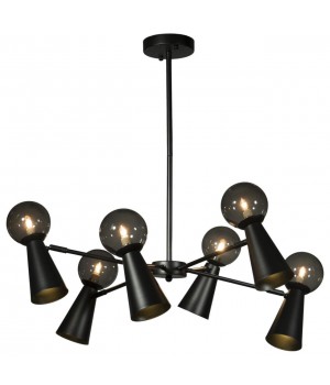 10046/6 Black Люстра на штанге LOFT IT Halley-foto3