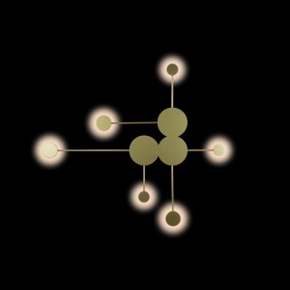 10058GD Настенный светильник LOFT IT Rays-foto2