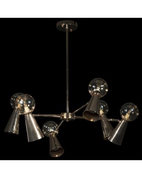 10046/6 Gold Люстра на штанге LOFT IT Halley-foto2