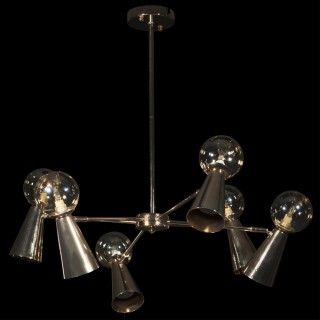 10046/6 Gold Люстра на штанге LOFT IT Halley-foto2