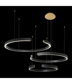 10025/3 Black Подвесной светильник LOFT IT Ring-foto2