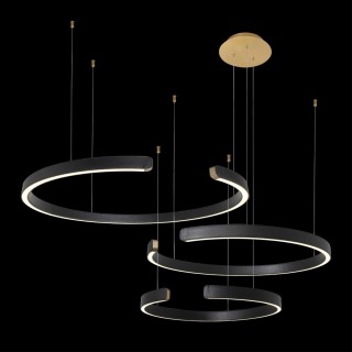 10025/3 Black Подвесной светильник LOFT IT Ring-foto2