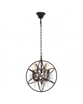 LOFT1897/4 Подвесная люстра LOFT IT Foucaults orb crystal