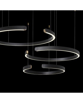 10025/3 Black Подвесной светильник LOFT IT Ring-foto4