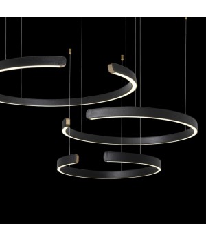 10025/3 Black Подвесной светильник LOFT IT Ring-foto4