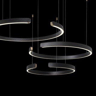 10025/3 Black Подвесной светильник LOFT IT Ring-foto4