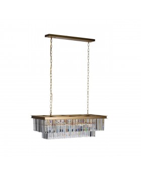 10019/800R Подвесная люстра LOFT IT Prism Clear