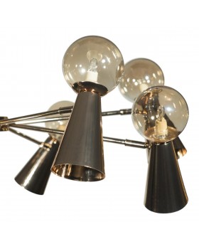 10046/8 Gold Люстра на штанге LOFT IT Halley-foto4