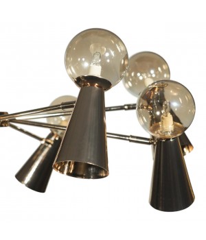 10046/8 Gold Люстра на штанге LOFT IT Halley-foto4