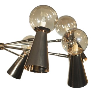 10046/8 Gold Люстра на штанге LOFT IT Halley-foto4