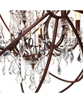 LOFT1897/8 Подвесная люстра LOFT IT Foucaults orb crystal-foto3