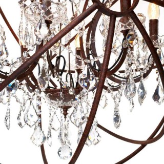 LOFT1897/8 Подвесная люстра LOFT IT Foucaults orb crystal-foto3