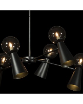 10046/6 Black Люстра на штанге LOFT IT Halley-foto4