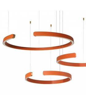 10025/3 Orange Подвесной светильник LOFT IT Ring-foto3