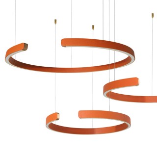 10025/3 Orange Подвесной светильник LOFT IT Ring-foto3
