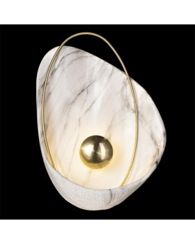 10043 White Бра LOFT IT Clam-foto2