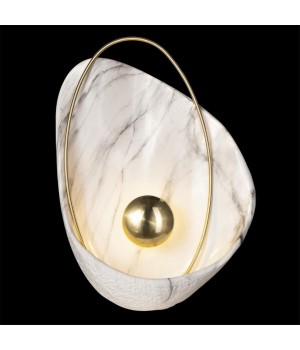 10043 White Бра LOFT IT Clam-foto2