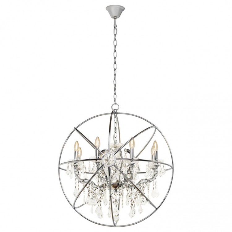 LOFT1896/8 Подвесная люстра LOFT IT Foucaults orb crystal