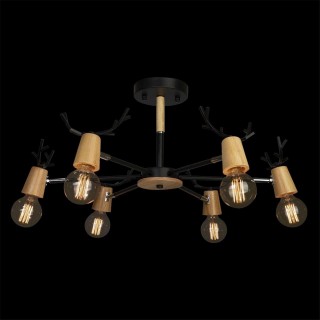 10024/6 Black Люстра на штанге LOFT IT Sven-foto2