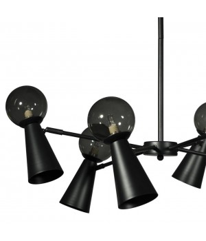 10046/6 Black Люстра на штанге LOFT IT Halley-foto5