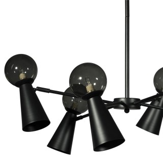 10046/6 Black Люстра на штанге LOFT IT Halley-foto5