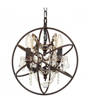 LOFT1897/4 Подвесная люстра LOFT IT Foucaults orb crystal-foto2