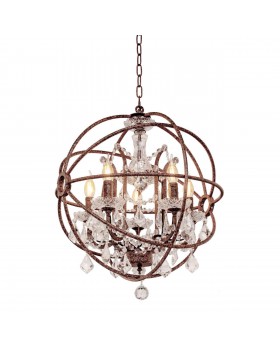 LOFT1897/6 Подвесная люстра LOFT IT Foucaults orb crystal-foto2