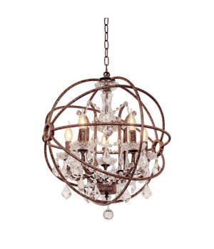 LOFT1897/6 Подвесная люстра LOFT IT Foucaults orb crystal-foto2