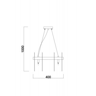 Подвесной светильник Freya FR5141PL-08BS2-foto3