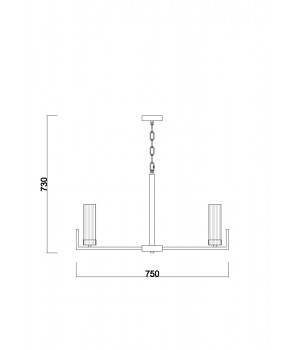Подвесной светильник Freya FR5214PL-08CH-foto2