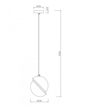 Подвесной светильник Freya FR5181PL-01BS-foto5