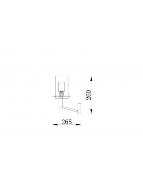 Настенный светильник (бра) Freya FR5206WL-01FG-foto4