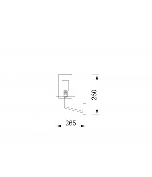 Настенный светильник (бра) Freya FR5206WL-01FG-foto4