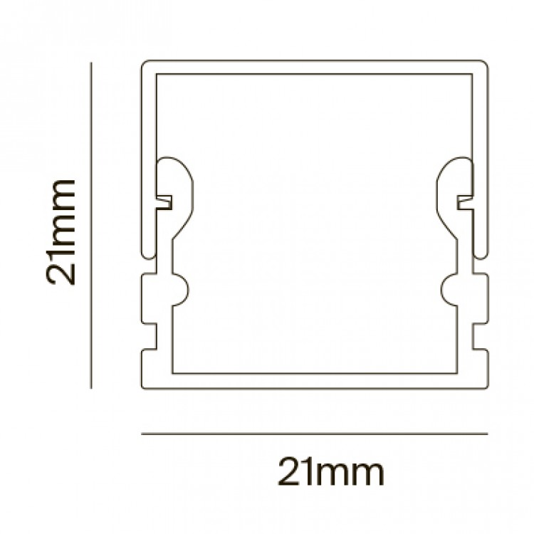 Комплектующие к светодиодной ленте Led Strip ALM007S-2M